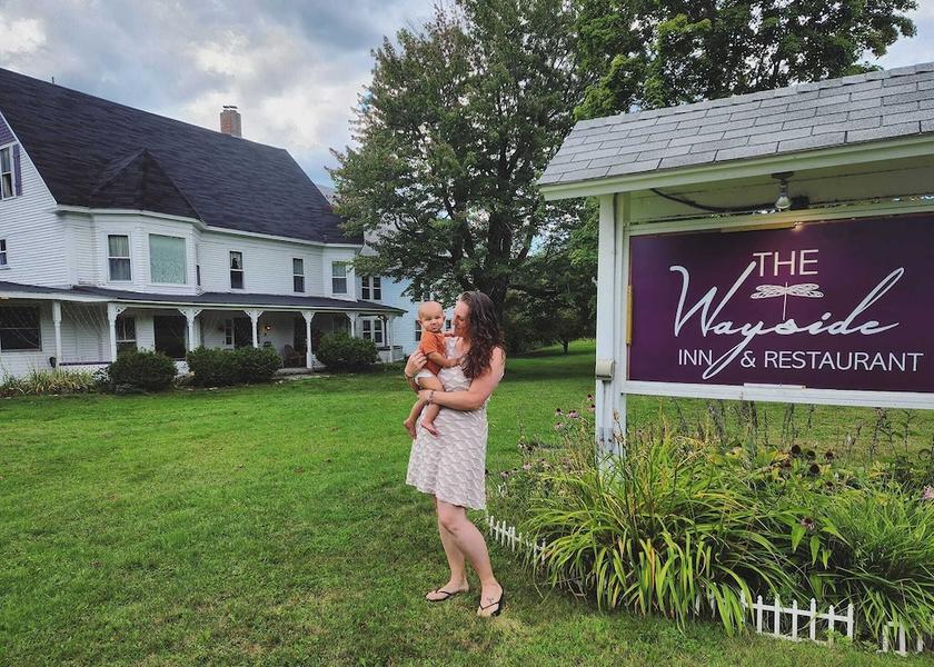 New Hampshire Bethlehem Property Grounds