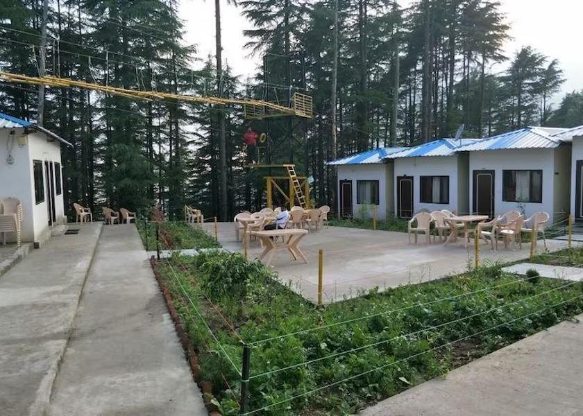 Uttarakhand Dhanaulti Hotel View