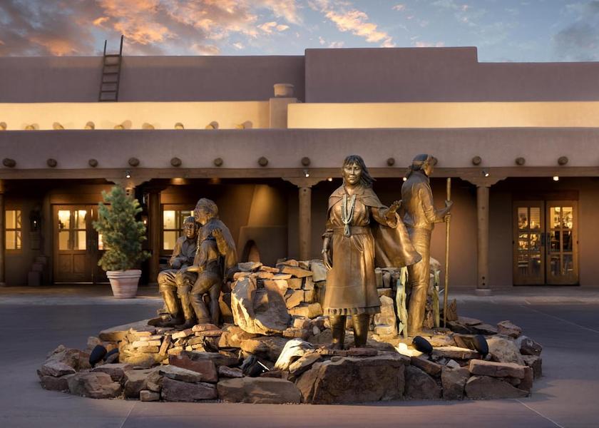 New Mexico Santa Ana Pueblo Exterior Detail