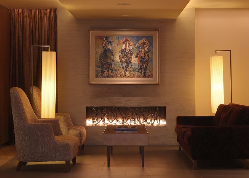 Lobby sitting area