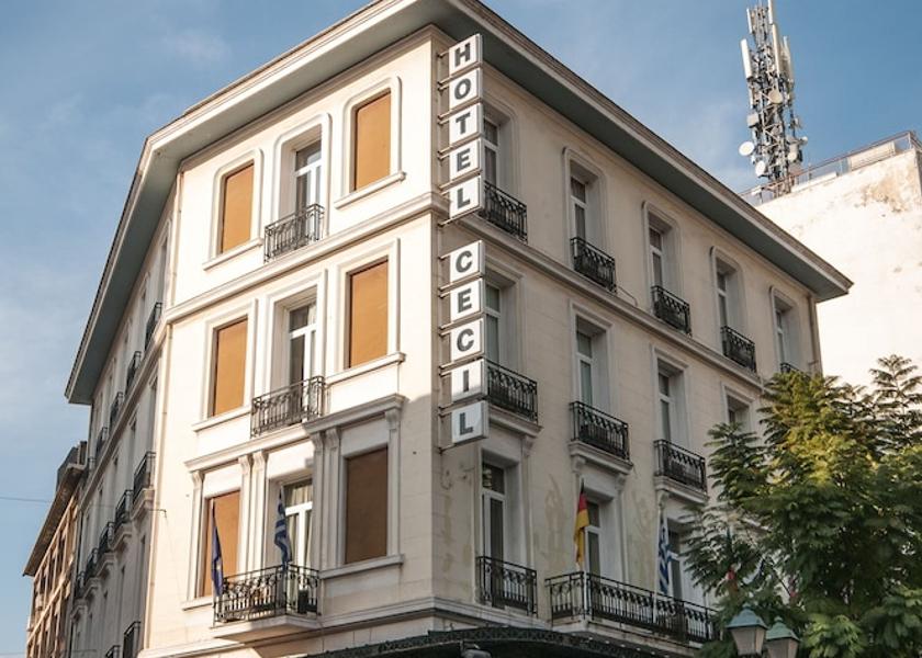 Attica Athens Front of property - evening/night