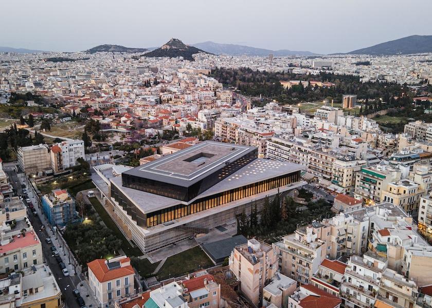 Attica Athens Aerial View