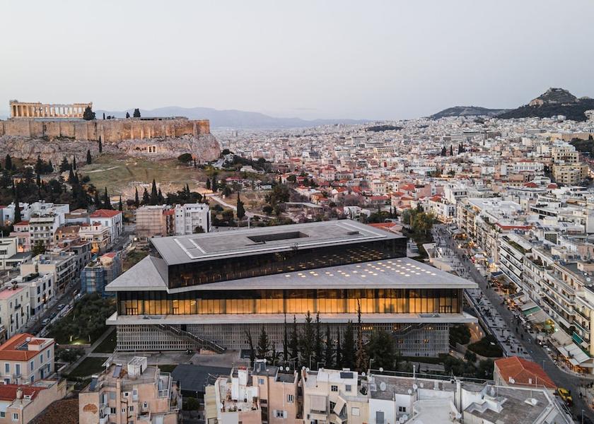Attica Athens Aerial View