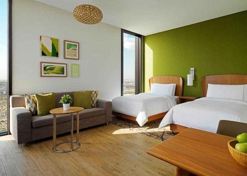 Dubai Emirate Dubai Family Apartment  King & Twin Bed 