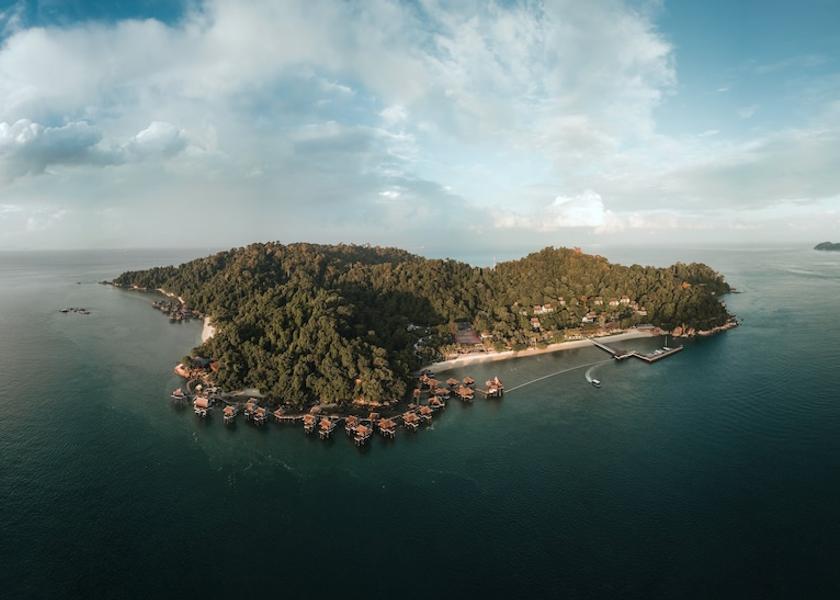 Perak Pangkor Laut Aerial View