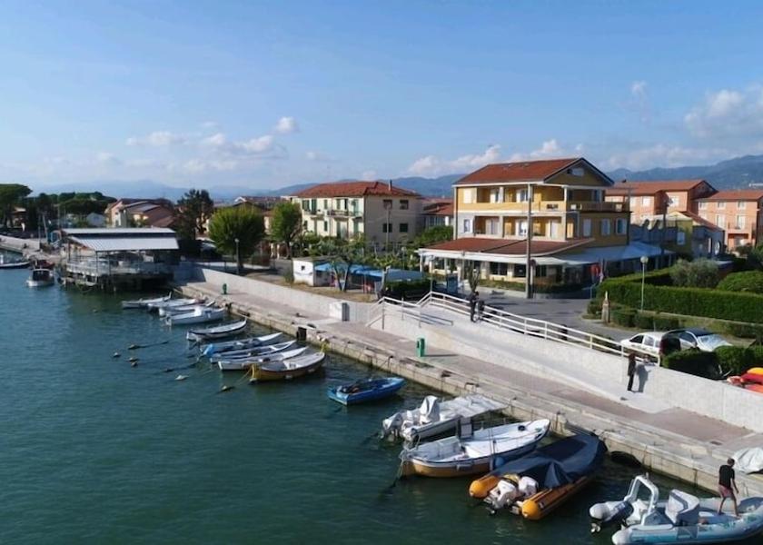 Liguria Ameglia Aerial View