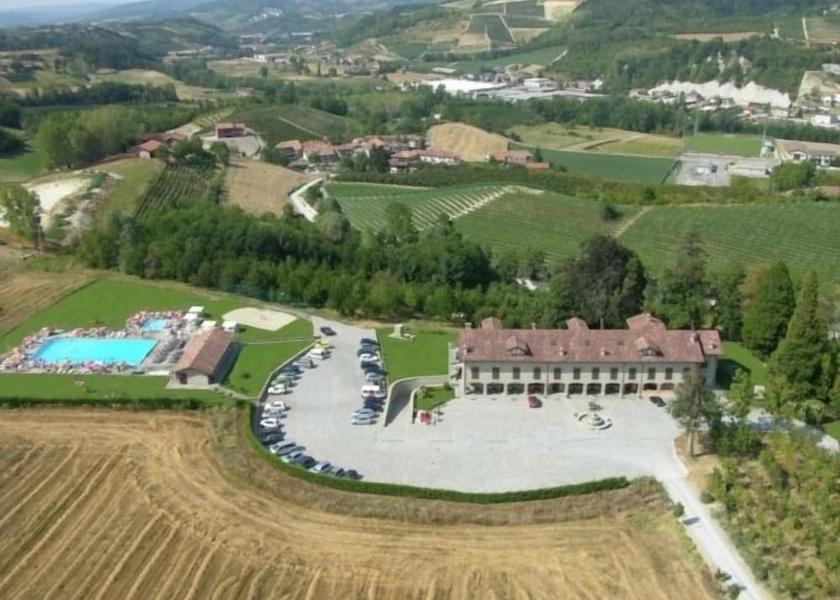 Piedmont Dogliani Aerial View