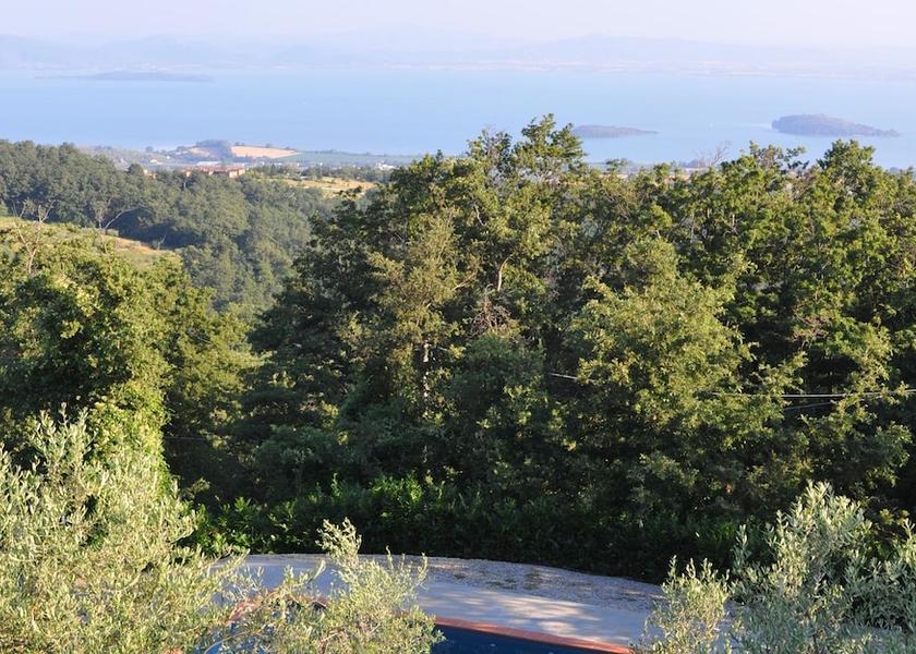 Umbria Lisciano Niccone View from Property