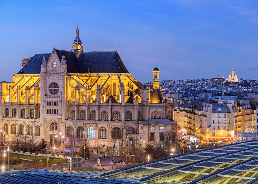 Ile-de-France Paris Aerial View