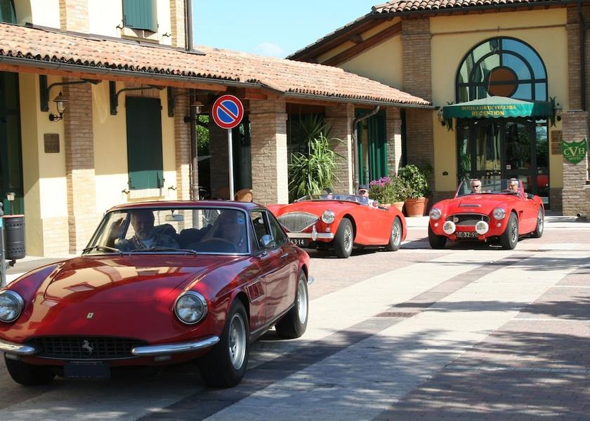 Emilia-Romagna San Prospero Courtyard