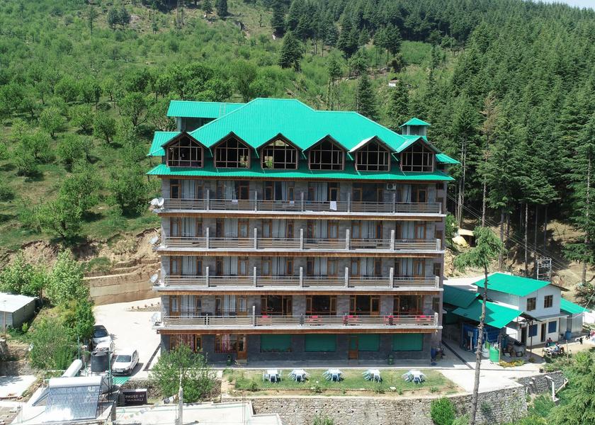 Himachal Pradesh Manali Hotel View