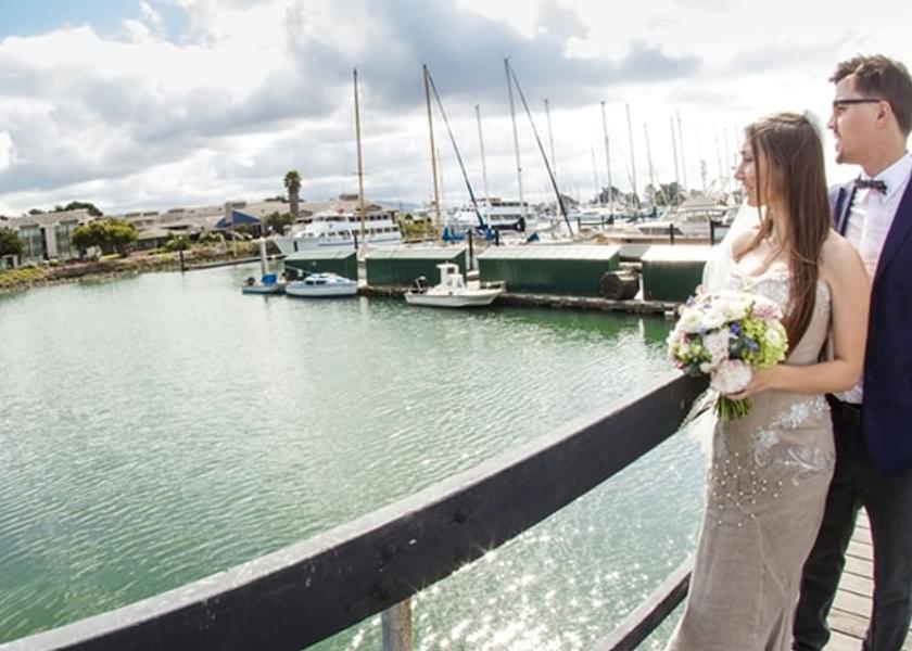 California Berkeley Outdoor Wedding Area