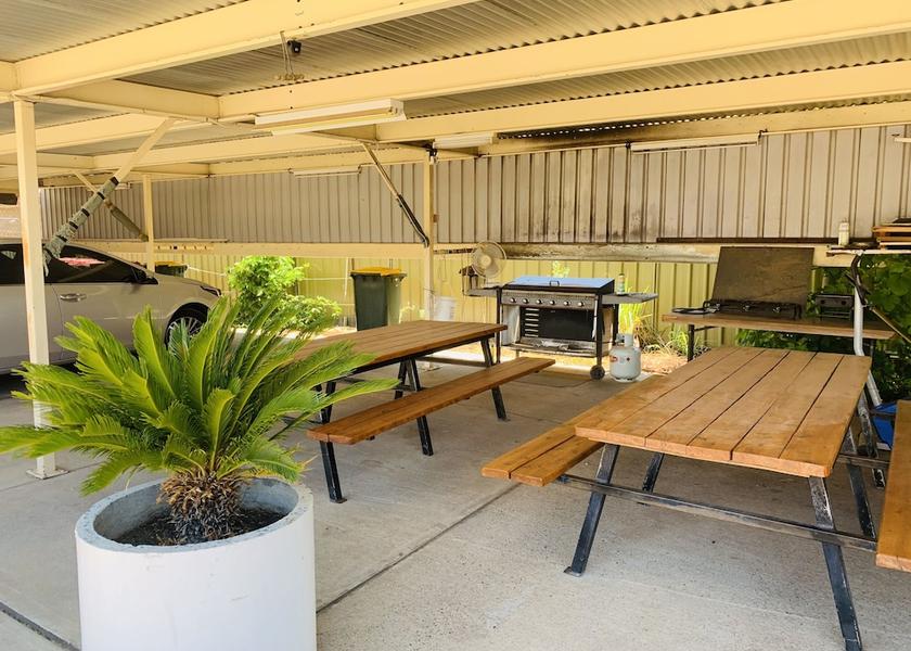 New South Wales Moree BBQ/picnic area