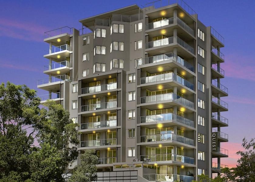 Queensland Brisbane Front of property - evening/night
