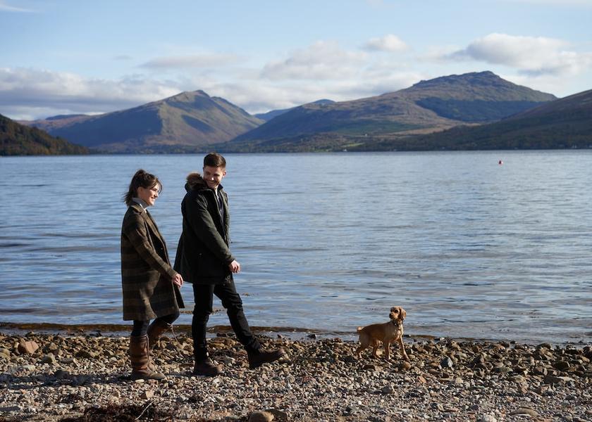 Scotland Inveraray View from Property
