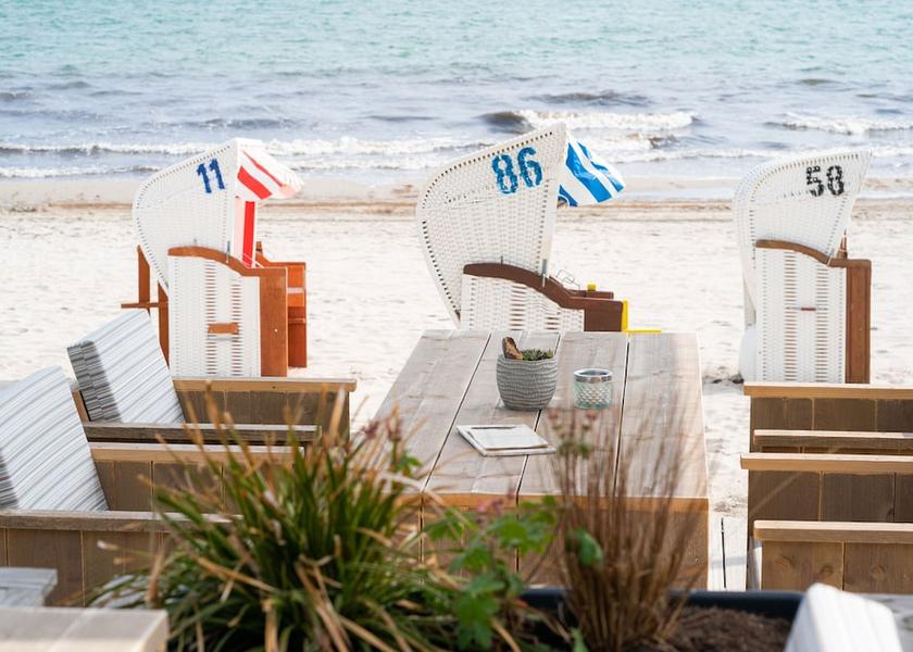 Schleswig-Holstein Timmendorfer Strand Beach bar
