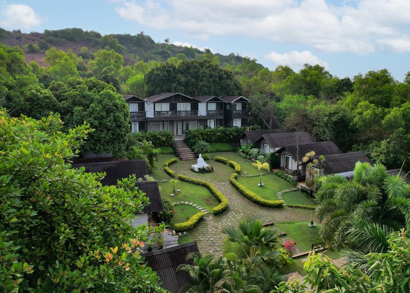 Goa Mandrem Hotel View