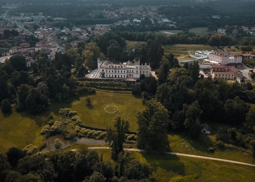 Piedmont Oleggio Castello Facade