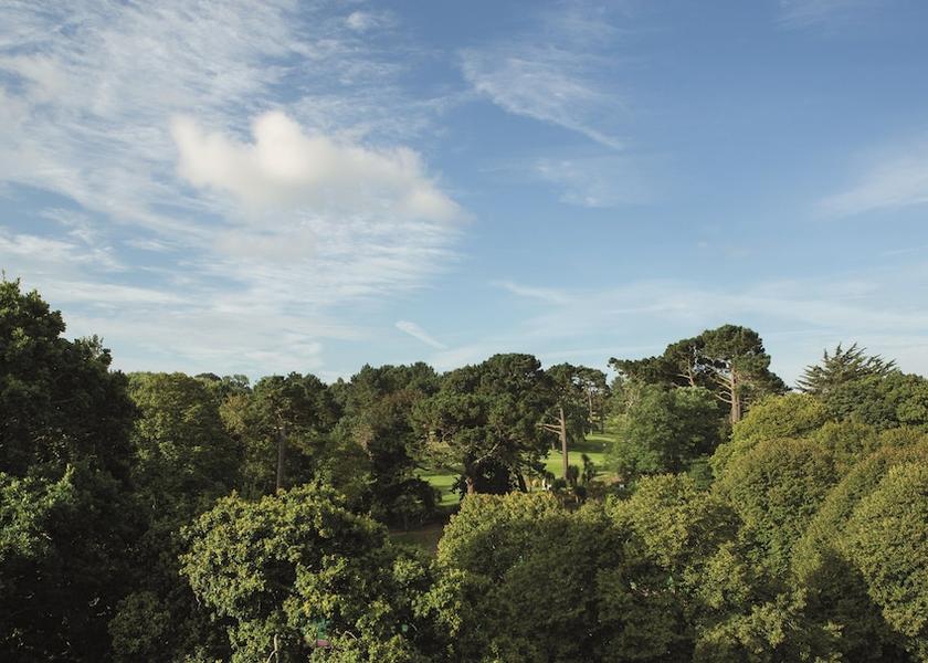 Channel Islands St. Peter Port Garden view