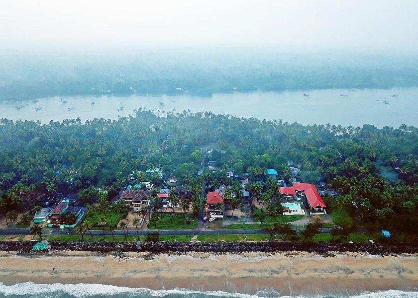 Kerala Kochi Aerial View