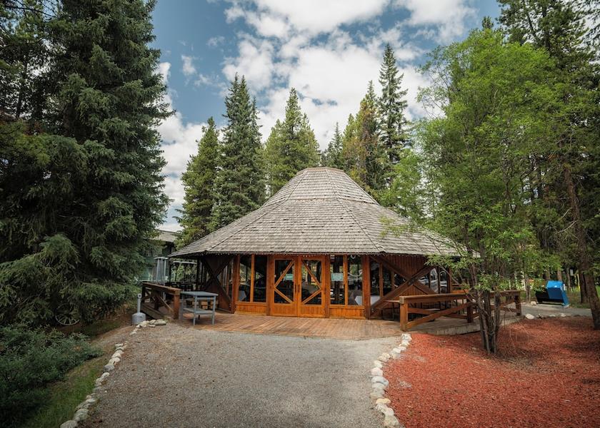 Alberta Lake Louise Gazebo