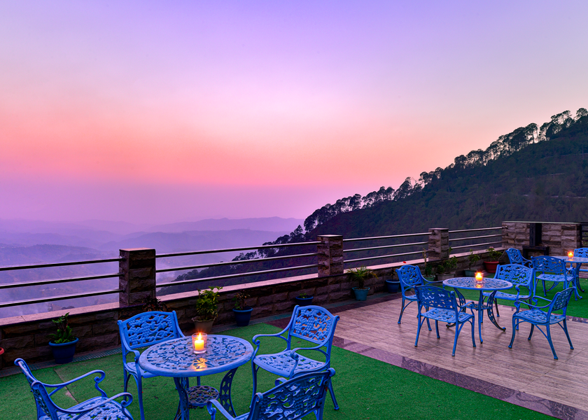 Uttarakhand Lansdowne Hotel View