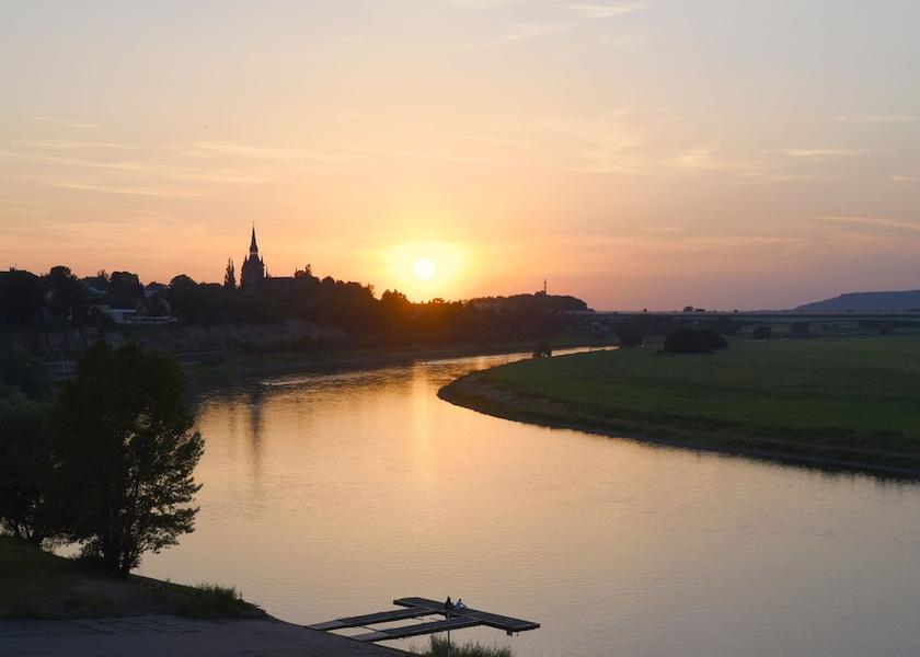 Saxony Dresden View from Property
