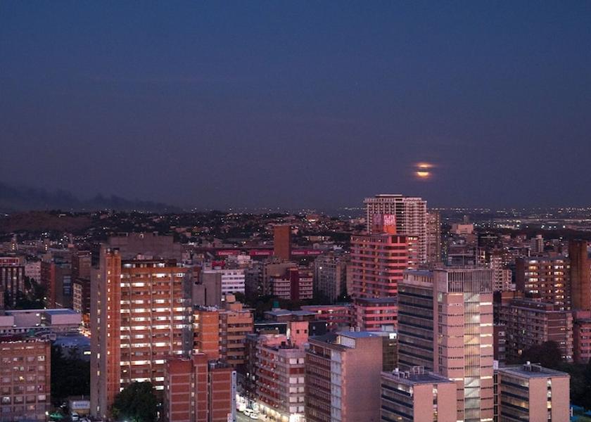 Gauteng Johannesburg City View from Property