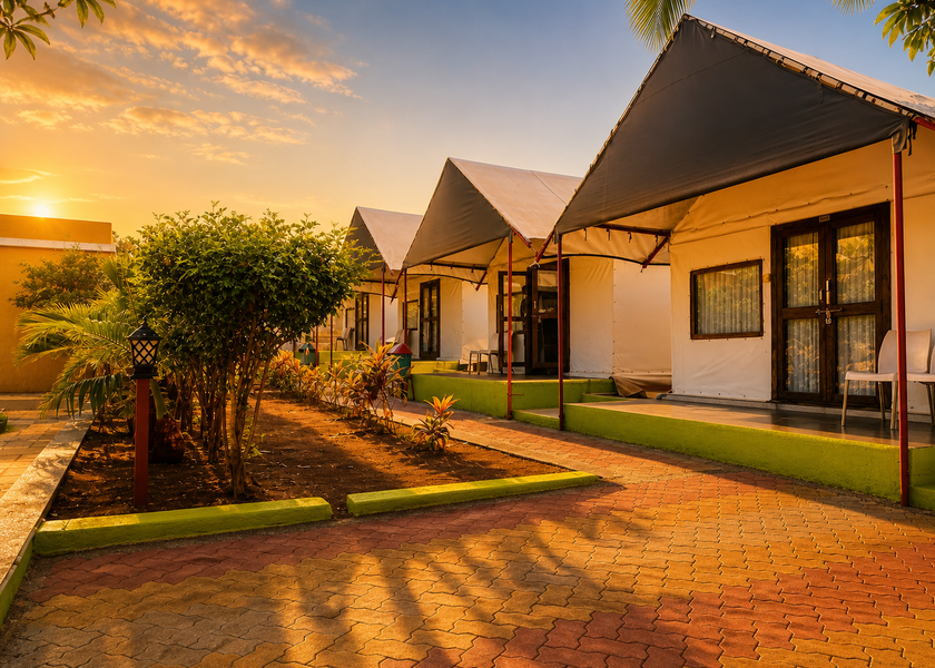 Gujarat Sasan Gir Hotel View