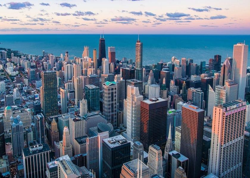 Illinois Chicago Exterior Detail