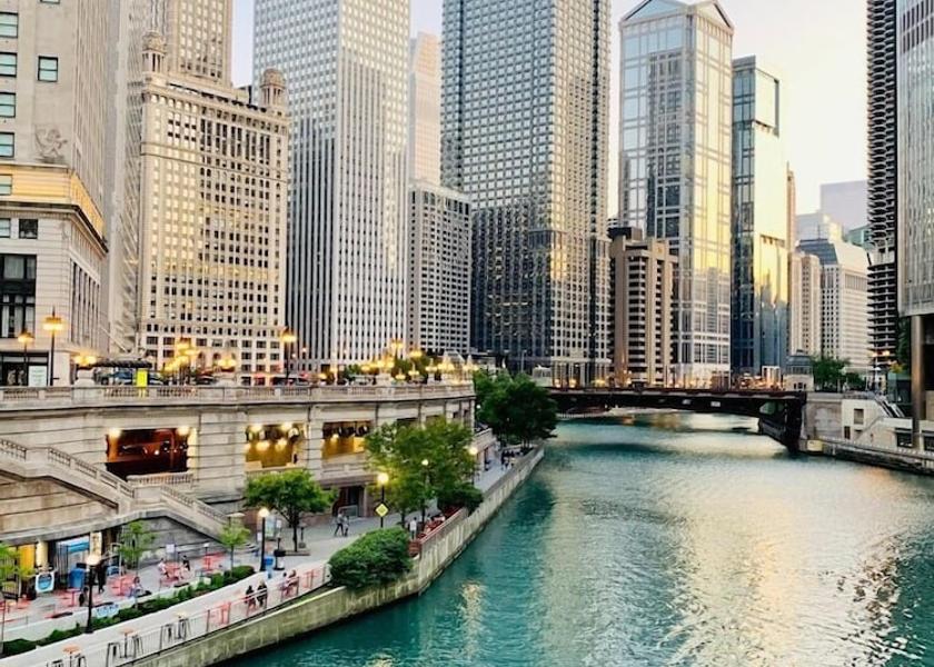Illinois Chicago Exterior Detail