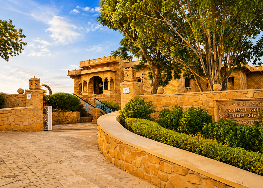 Rajasthan Jaisalmer Hotel Exterior