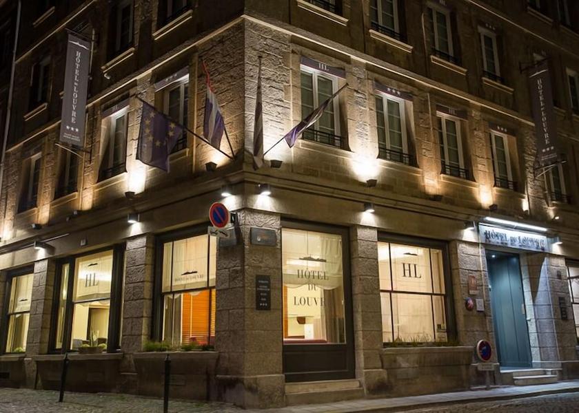 Brittany Saint-Malo Front of property - evening/night