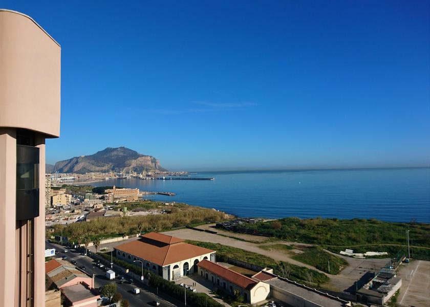 Sicily Palermo Aerial View