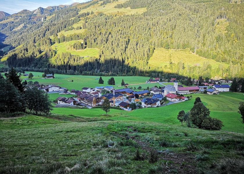 Tyrol Kirchberg in Tirol Aerial view