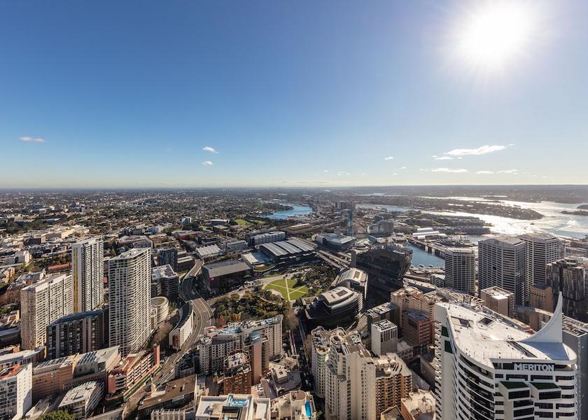 New South Wales Sydney City view from property