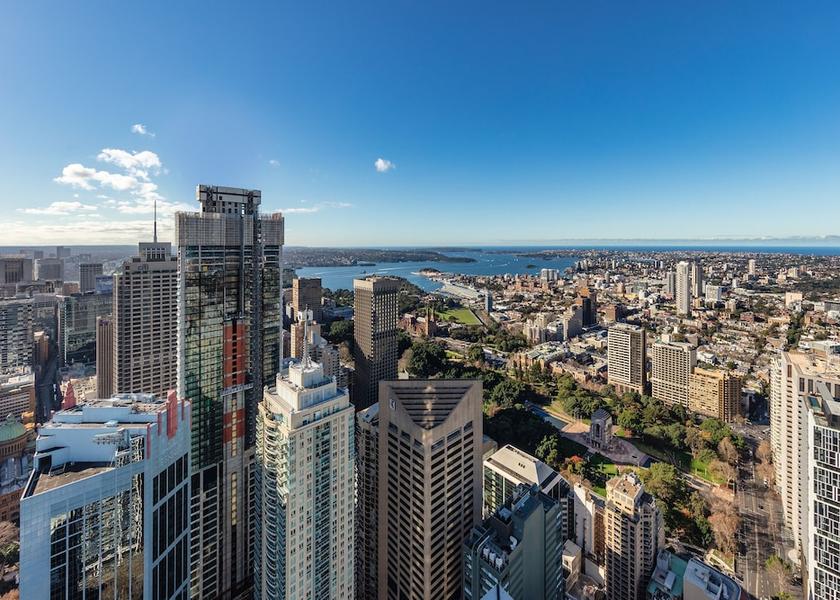 New South Wales Sydney City view from property