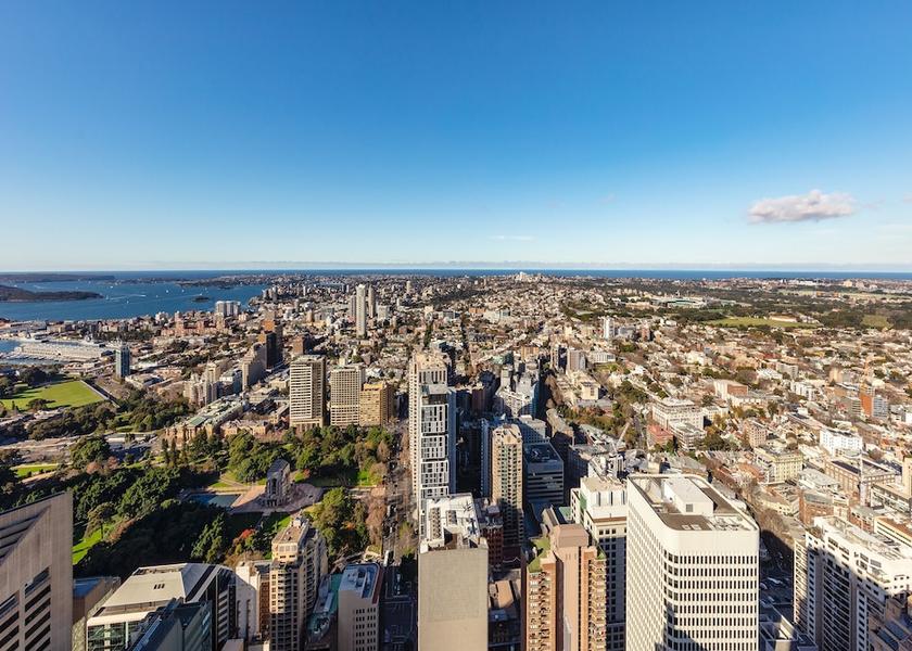 New South Wales Sydney City view from property
