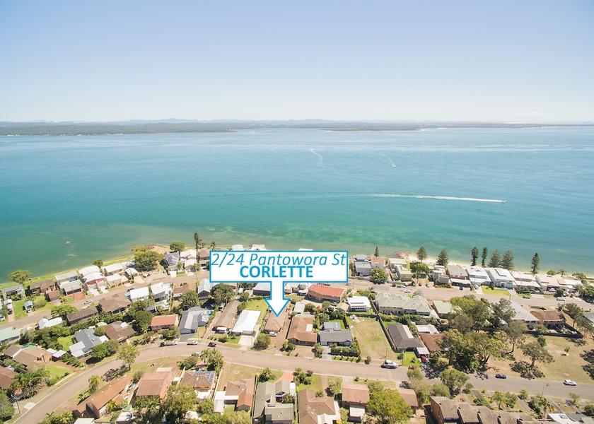 New South Wales Corlette Aerial View
