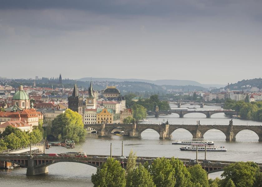Prague (region) Prague Aerial View