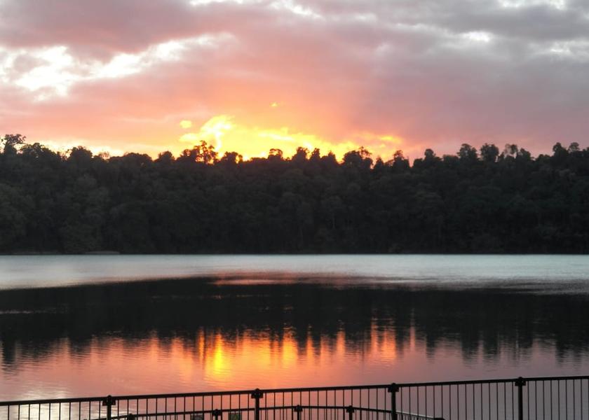 Queensland Lake Eacham View from Property
