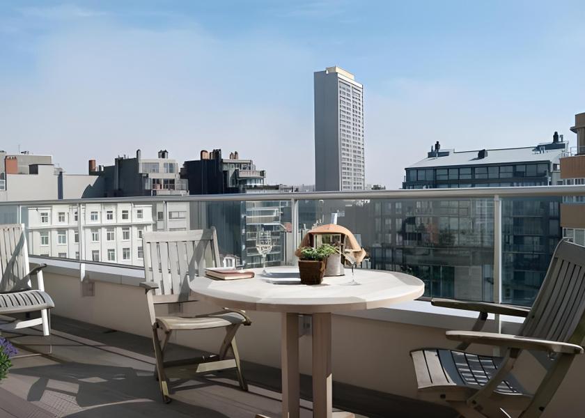 Flemish Region Ostend balcony/terrace