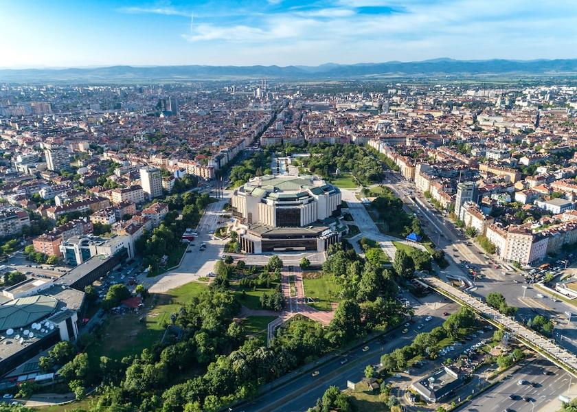 Sofia-city Sofia Aerial View