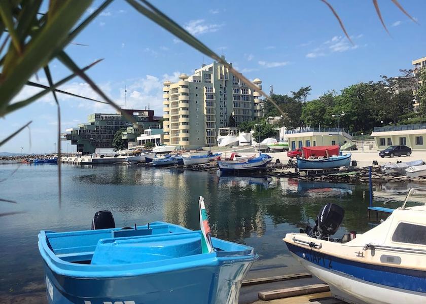 Burgas Pomorie Aerial View