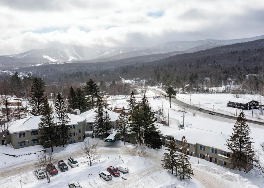 Vermont Killington Aerial view