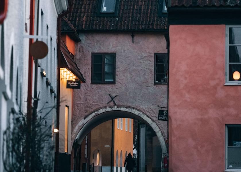 Gotland County Visby Facade