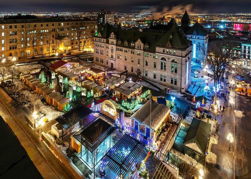 Quebec Québec City Aerial View