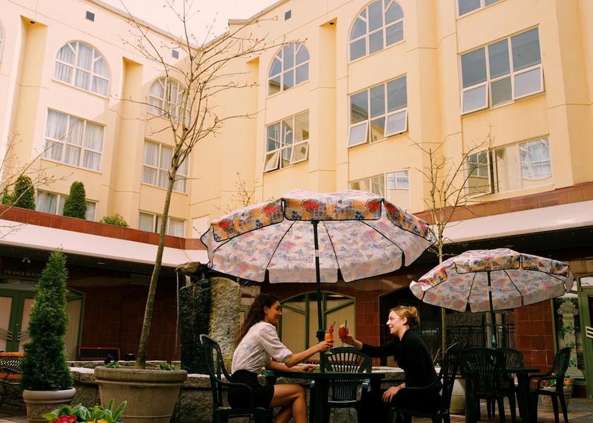 British Columbia Harrison Hot Springs Outdoor Dining