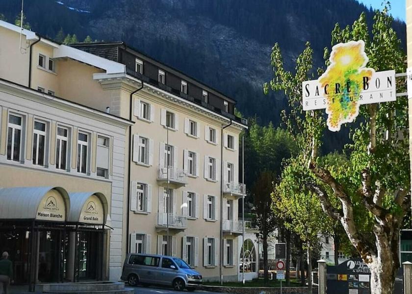 Valais Leukerbad Exterior Detail