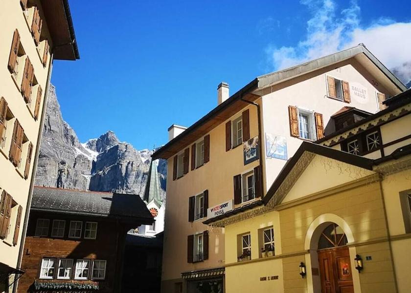 Valais Leukerbad Exterior Detail